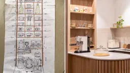 Phòng bếp - Tổ ấm đầu tiên sau 10 năm kết hôn 