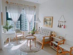 Phòng khách - Một chút decor xinh xắn trong căn hộ 78m2 của mình 
