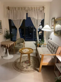 Phòng khách - Một chút decor xinh xắn trong căn hộ 78m2 của mình 