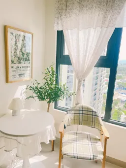 Phòng khách - Một chút decor xinh xắn trong căn hộ 78m2 của mình 