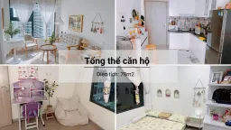 Phòng khách - Một chút decor xinh xắn trong căn hộ 78m2 của mình 