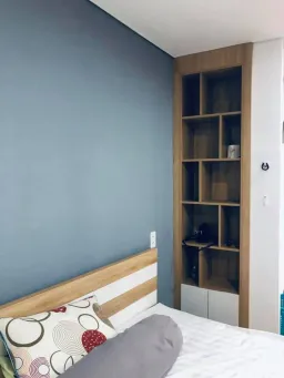 Phòng ngủ - Cải tạo ngoạn mục nhà cấp 4 mặt tiền quốc lộ chỉ với 200 triệu 