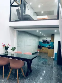Phòng bếp - Cải tạo ngoạn mục nhà cấp 4 mặt tiền quốc lộ chỉ với 200 triệu 