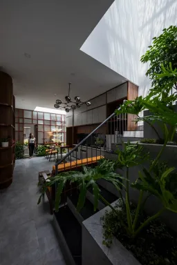 Phòng khách - “J House” tĩnh lặng và an yên tách biệt phố đông của nữ giáo viên độc thân 