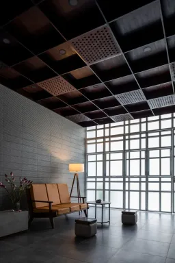 Phòng khách - “J House” tĩnh lặng và an yên tách biệt phố đông của nữ giáo viên độc thân 