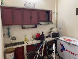 Phòng bếp - Nhà cũ 38m2 20 năm tuổi tại Hà Nội “vịt hóa thiên nga” sau cải tạo toàn diện 