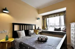 Phòng ngủ - Vợ chồng trẻ chi 400 triệu để trang trí căn nhà đầu tiên sau 10 năm tích góp 