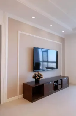 Phòng khách - Vợ chồng trẻ chi 400 triệu để trang trí căn nhà đầu tiên sau 10 năm tích góp 