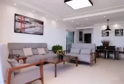 Phòng khách - Vợ chồng trẻ chi 400 triệu để trang trí căn nhà đầu tiên sau 10 năm tích góp 