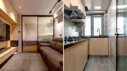 Phòng khách - Gia chủ đầu tư làm nội thất cho căn hộ 36m2 tận hưởng cuộc sống độc thân tiện nghi 