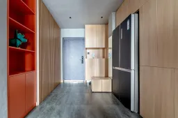 Lối vào - Gia chủ đầu tư làm nội thất cho căn hộ 36m2 tận hưởng cuộc sống độc thân tiện nghi 