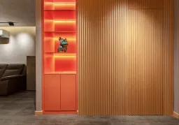 Lối vào - Gia chủ đầu tư làm nội thất cho căn hộ 36m2 tận hưởng cuộc sống độc thân tiện nghi 