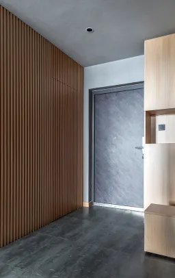 Lối vào - Gia chủ đầu tư làm nội thất cho căn hộ 36m2 tận hưởng cuộc sống độc thân tiện nghi 