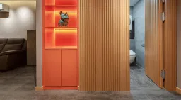 Lối vào - Gia chủ đầu tư làm nội thất cho căn hộ 36m2 tận hưởng cuộc sống độc thân tiện nghi 