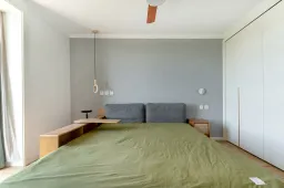 Phòng ngủ - Tổ ấm 134m2 kiểu Bắc Âu ấm cúng và thư giãn của đôi vợ chồng son  