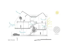 Ngôi nhà 100m2 mái lam gỗ cách tân mát mẻ quanh năm tại Đà Nẵng