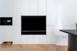 Phòng khách - Biến căn hộ cũ 53m2 thành không gian hiện đại pha lẫn cổ điển Pháp 