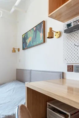 Phòng ngủ - Bất ngờ tổ ấm 46m2 của gia đình 4 người gọn gàng và tươm tất 