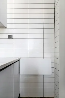 Phòng bếp - Bất ngờ tổ ấm 46m2 của gia đình 4 người gọn gàng và tươm tất 