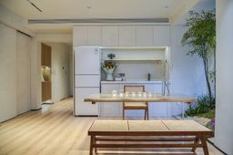 Phòng bếp - Căn hộ chung cư với ý tưởng vườn mini thư giãn tránh xa ồn ào phố thị 