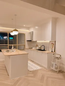 Phòng bếp - Cải tạo ngôi nhà phố cổ như một quán cà phê 