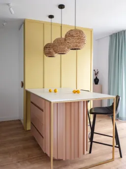 Phòng bếp - Cải tạo chung cư từ năm 1960 thành diện mạo mới khiến bạn ngỡ ngàng 