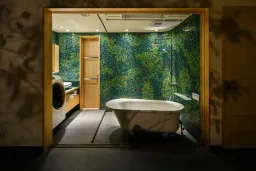 Phòng tắm - House in Kyoto: Thiết kế mở cho sự gắn kết với con cái 