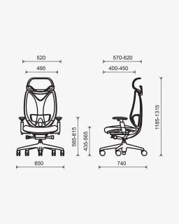 Ghế Lãnh Đạo Sabrina Xanh Dương