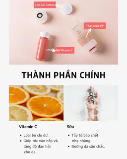 Hộp Lọc Vòi Sen Vitamin Hương Hoa Hồng