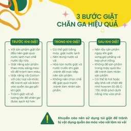 Bộ Chăn Ga Cotton Tici 4 Món 2m2