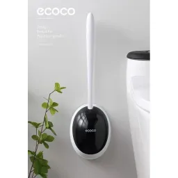 Cọ Vệ Sinh Toilet Silicon Tròn Ecoco Chống Bắn Nước