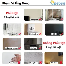 Tranh Dán Tường Mica 3D Khổ Lớn Hoạt Hình Thỏ Bunny Dễ Thương