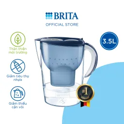 Bình Lọc Nước BRITA Marella XL Blue 3.5L Có Sẵn 1 Lõi Lọc Maxtra Plus