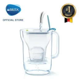 Bình Lọc Nước BRITA Style Blue 2.4L Có Sẵn 1 Lõi Lọc Maxtra+ & SmartLight