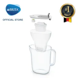 Bình Lọc Nước BRITA Style Grey 2.4L Có Sẵn 1 Lõi Lọc Maxtra+ & SmartLight