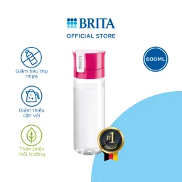 Bình Lọc Nước BRITA Vital Pink 600ml Có Sẵn 1 Đĩa Lọc Microdisc