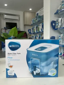 Combo Bình Lọc Nước BRITA Flow 8.2L Kèm Hộp 3-6 Lõi Lọc BRITA Maxtra Plus