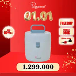 Nồi Nấu Chậm Làm Mềm La Gourmet 2.5L Blue