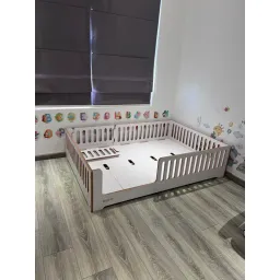 Giường Montessori Gỗ Trẻ Em, Giường Gỗ Chilling Phong Cách Korea