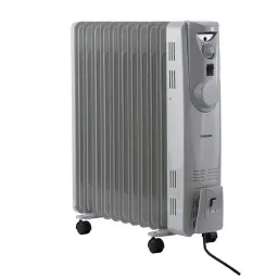 Lò Sưởi Dầu 11 Thanh TIROSS 2400W Có Giá Phơi, Hộp Đựng Nước