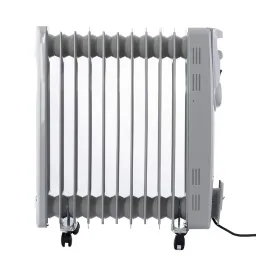 Lò Sưởi Dầu 11 Thanh TIROSS 2400W Có Giá Phơi, Hộp Đựng Nước