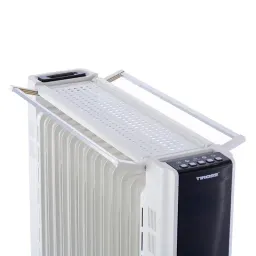 Lò Sưởi Dầu 13 Thanh TIROSS 2500W Có Điều Khiển, Hẹn Giờ, Giá Phơi