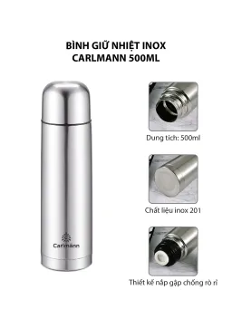 Bình Giữ Nhiệt CarLMann 500ML