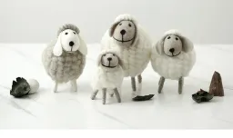 Cừu Bông Trang Trí
