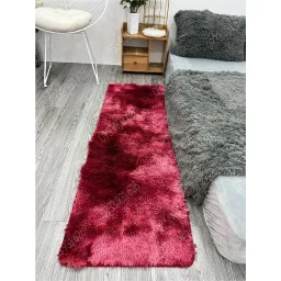 Thảm Lông Trải Sàn Trang Trí Nhà Cửa - Lót Phòng - Thảm Cạnh Giuờng Ngủ Màu Loang Size 40x1m2 - 50x1m6