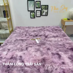 Thảm Lông Trải Sàn Trang Trí Nhà Cửa - Phòng Khách - Phòng Ngủ Size 2mx1m6