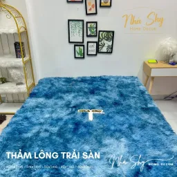 Thảm Lông Trải Sàn Trang Trí Nhà Cửa - Phòng Khách - Phòng Ngủ Size 2mx1m6