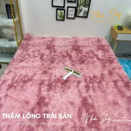 Thảm Lông Trải Sàn Trang Trí Nhà Cửa - Phòng Khách - Phòng Ngủ Size 2mx1m6