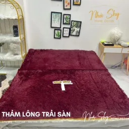 Thảm Lông Trải Sàn Trang Trí Nhà Cửa - Phòng Khách - Phòng Ngủ Size 2mx1m6