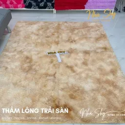 Thảm Lông Trải Sàn Trang Trí Nhà Cửa - Phòng Khách - Phòng Ngủ Size 2mx1m6